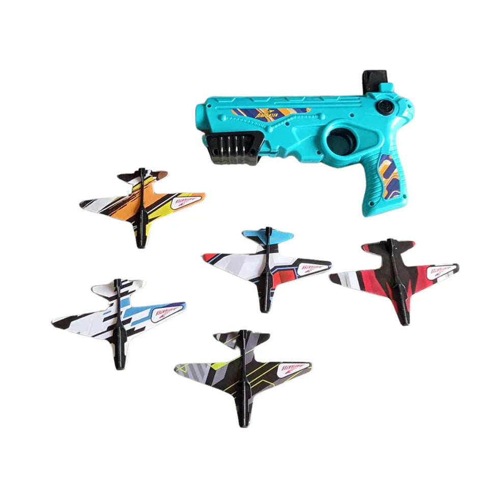 Airplane Launcher Toy with Foam Planes